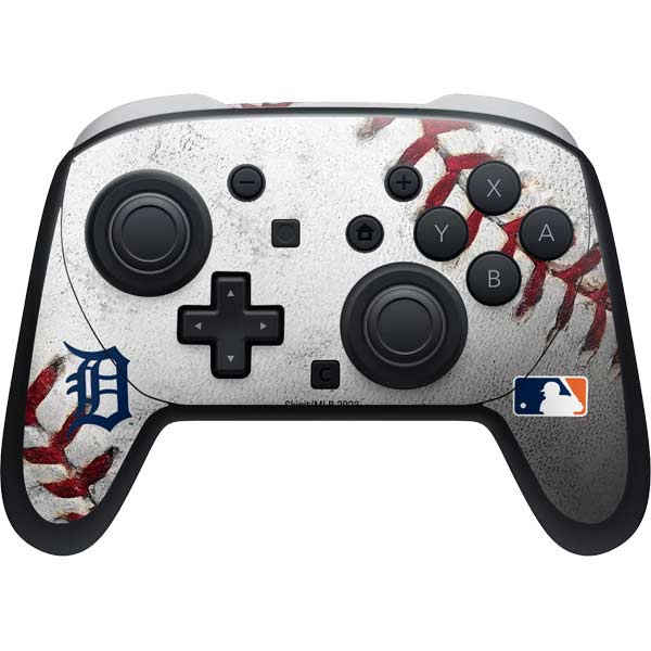 MLB Detroit Tigers Game Ball Nintendo Skins