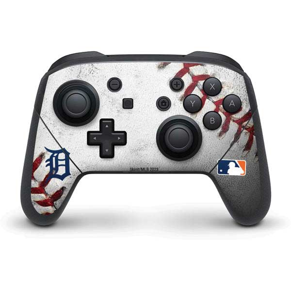 MLB Detroit Tigers Game Ball Nintendo Skins