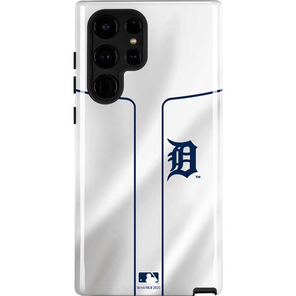MLB Detroit Tigers Home Jersey Galaxy Cases