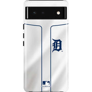MLB Detroit Tigers Home Jersey Pixel Cases