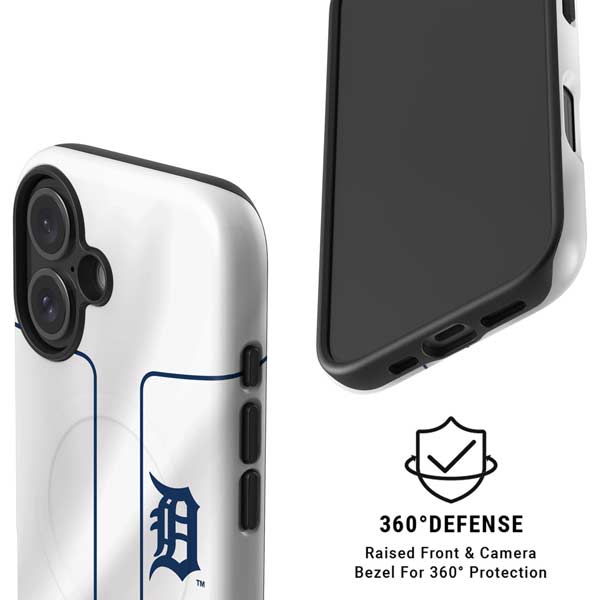MLB Detroit Tigers Home Jersey iPhone 17 Magsafe Impact Case