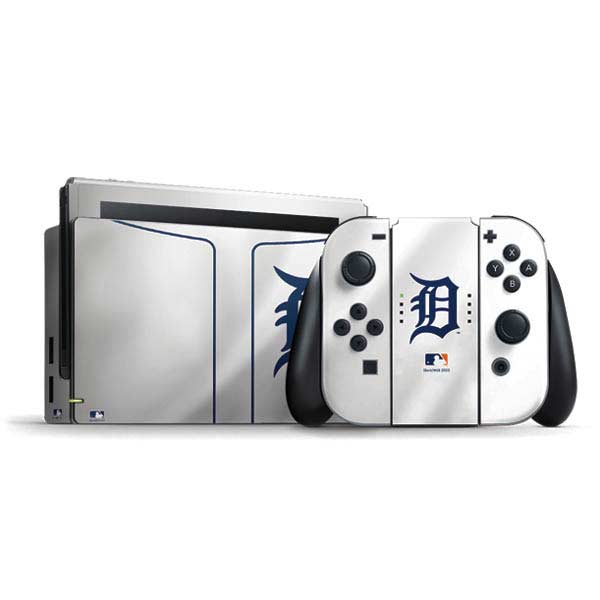 MLB Detroit Tigers Home Jersey Nintendo Skins