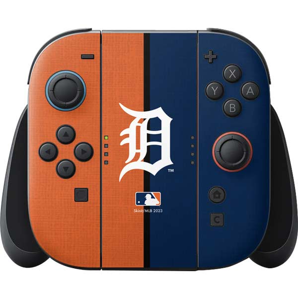 MLB Detroit Tigers Split Nintendo Skins