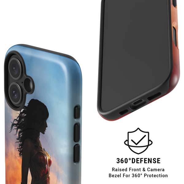 DC Comics Wonder Woman Movie Poster Stance Pose iPhone 16 Plus Magsafe Impact Case