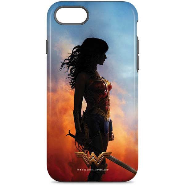 DC Comics Wonder Woman Movie Poster Stance Pose iPhone Cases
