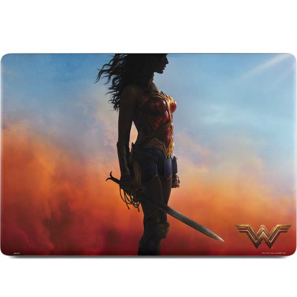 DC Comics Wonder Woman Movie Poster Stance Pose MacBook Skins