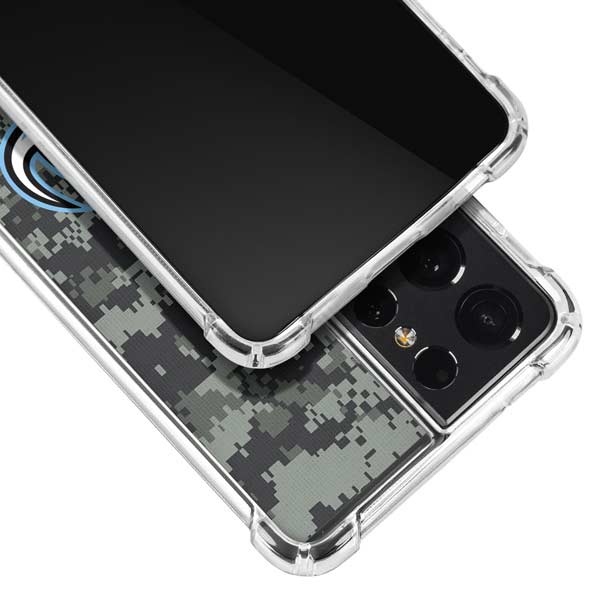 NHL Utah Mammoth DigiCamo Galaxy S21 Ultra 5G Clear Case