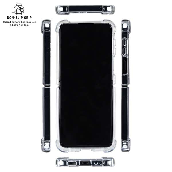 NHL Utah Mammoth DigiCamo Galaxy Z Flip7 Clear Case