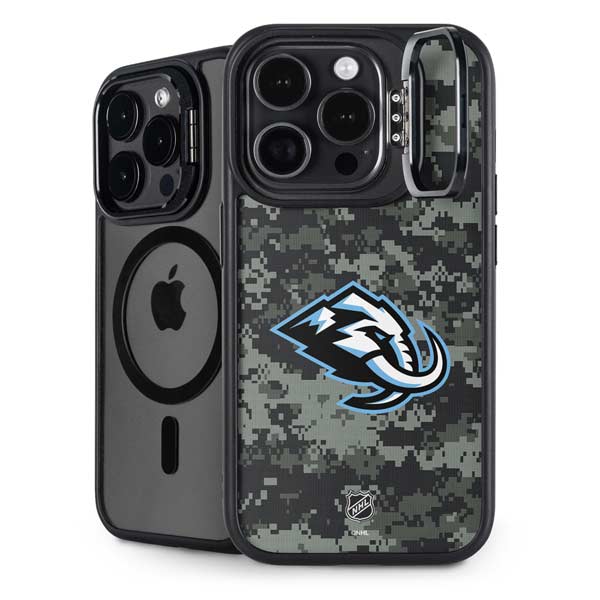 NHL Utah Mammoth DigiCamo iPhone 14 Pro Kickstand Case