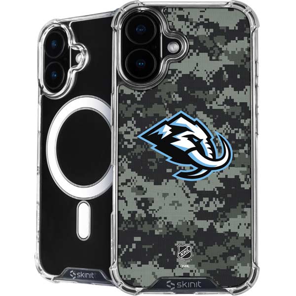 NHL Utah Mammoth DigiCamo iPhone 16 MagSafe Case