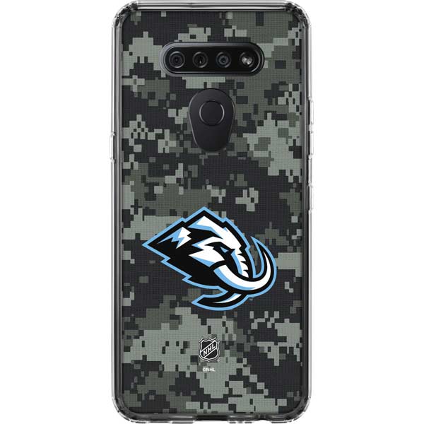 NHL Utah Mammoth DigiCamo LG K51/Q51 Clear Case