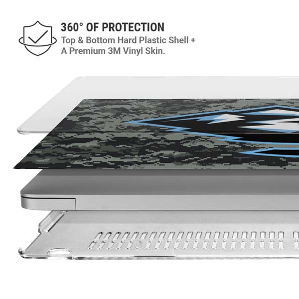 NHL Utah Mammoth DigiCamo MacBook Pro 16in (2019-20) Case plus Skin