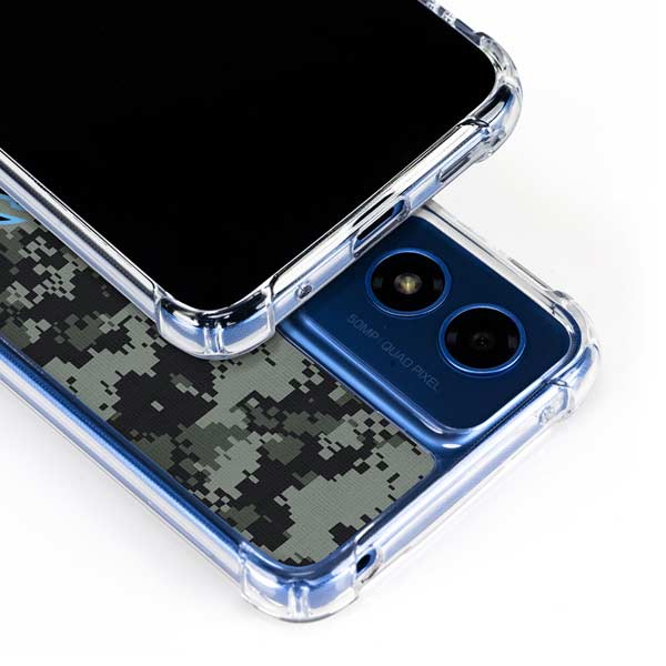 NHL Utah Mammoth DigiCamo Moto G Play 4G (2024) Clear Case