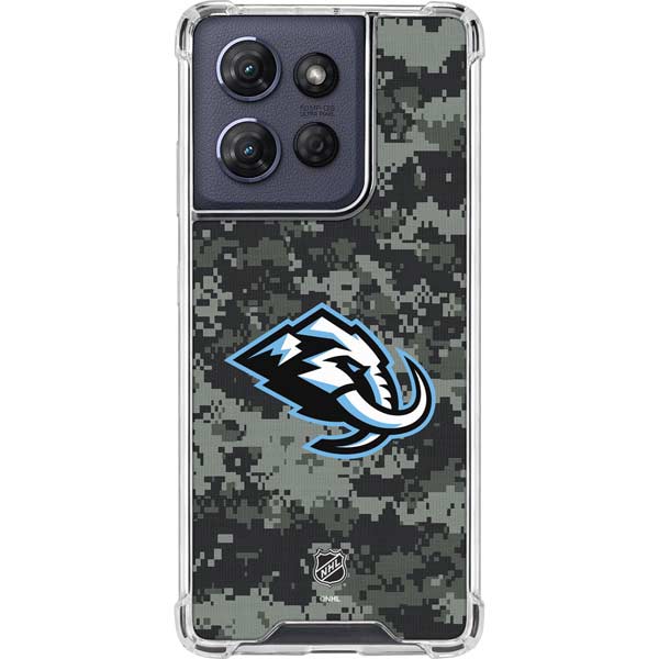 NHL Utah Mammoth DigiCamo Moto G Play 5G (2025) Clear Case