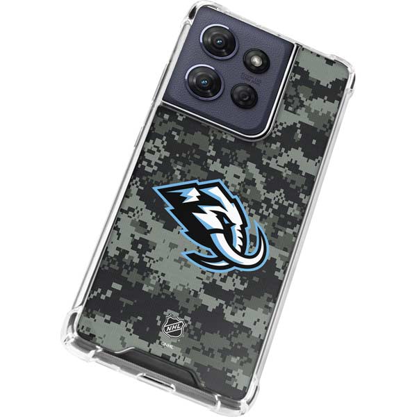 NHL Utah Mammoth DigiCamo Moto G Play 5G (2025) Clear Case