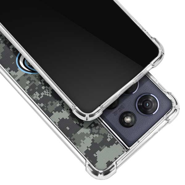 NHL Utah Mammoth DigiCamo Moto G Play 5G (2025) Clear Case