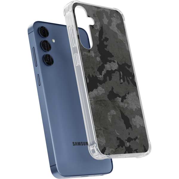 Digital Camo Galaxy A35 5G Clear Case