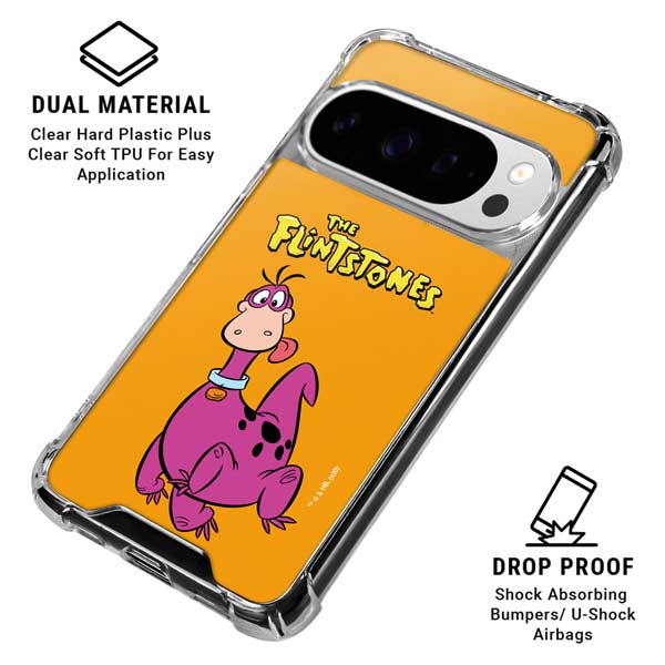 The Flinstones Dino Google Pixel 10 Pro XL Clear Case