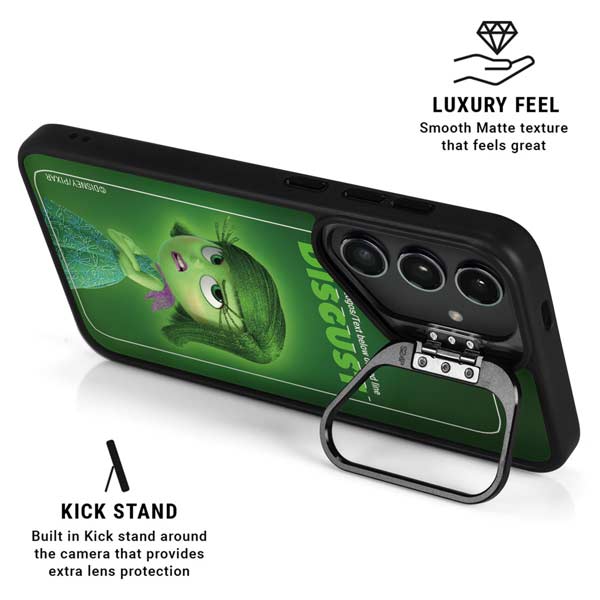 Disney Inside Out Disgust Portrait Galaxy S26 Ultra Kickstand Case