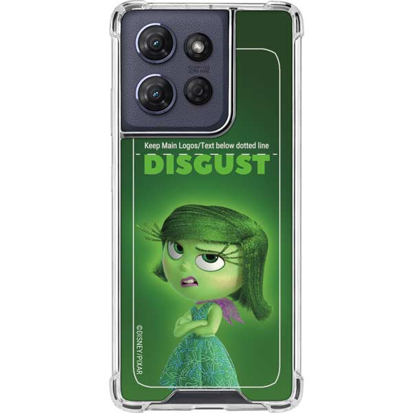 Disney Inside Out Disgust Portrait Moto G 5G (2025) Clear Case
