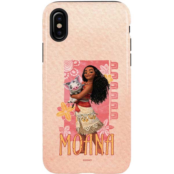 Disney Princess Moana and Pua iPhone XS Pro Case