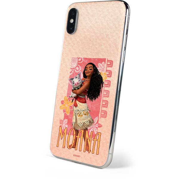 Disney Princess Moana and Pua iPhone XS Skin