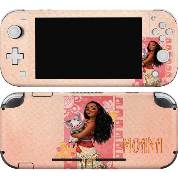 Disney Princess Moana and Pua Nintendo Skins