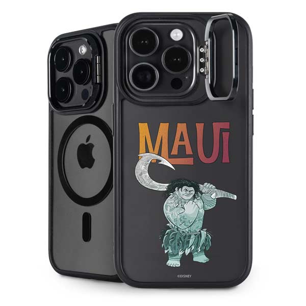 Disney Princess Moana Maui iPhone 14 Pro Max Kickstand Case