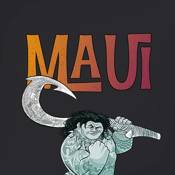 Disney Princess Moana Maui iPhone XS Skin