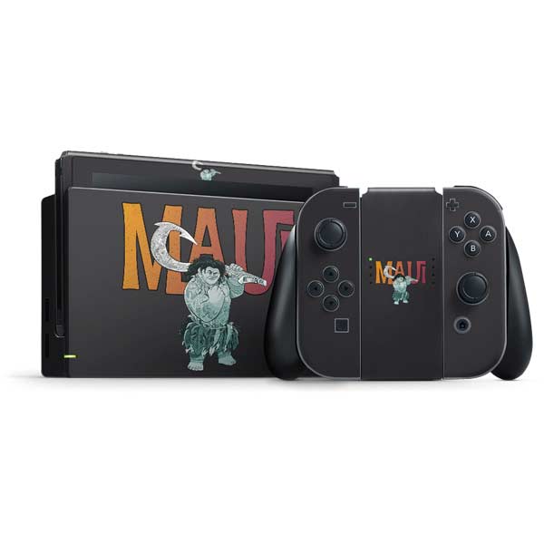 Disney Princess Moana Maui Nintendo Skins