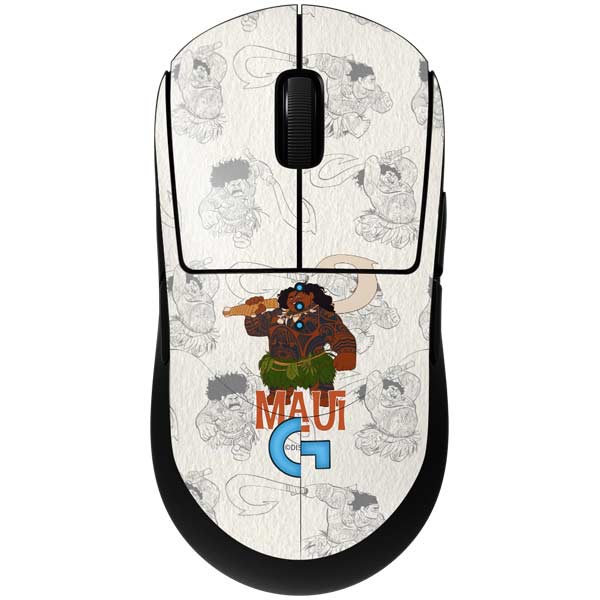 Disney Princess Moana Maui Pattern G Pro Wireless Gaming Mouse Skin ...