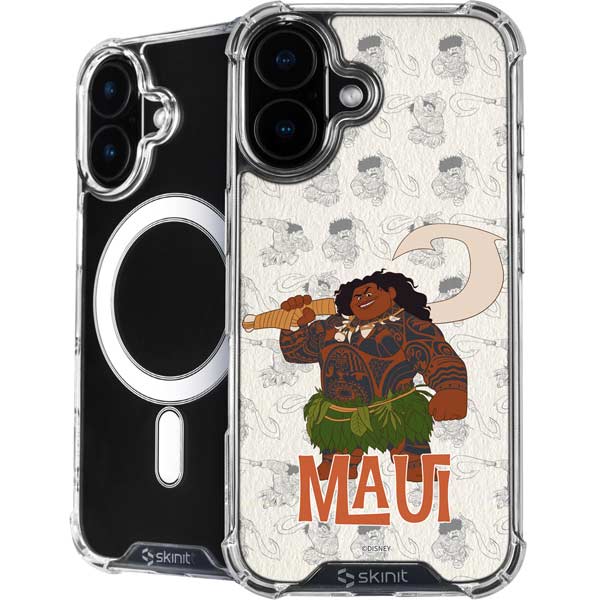Disney Princess Moana Maui Pattern iPhone 17 MagSafe Case