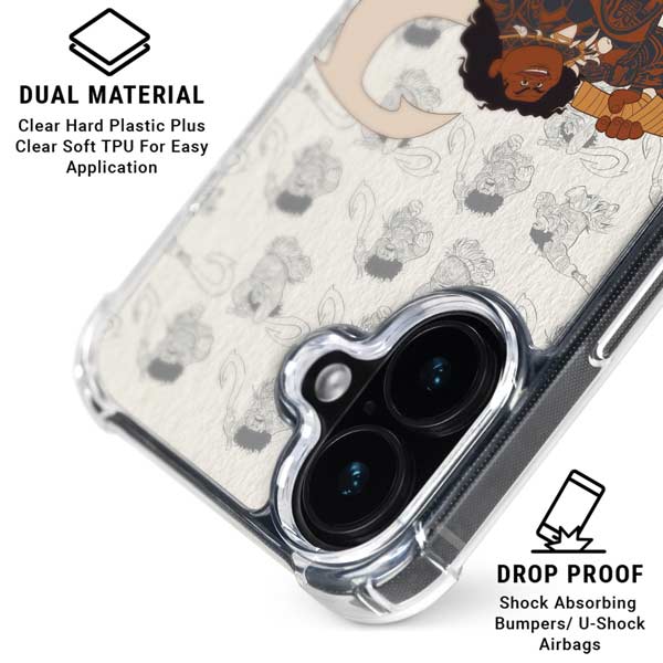 Disney Princess Moana Maui Pattern iPhone 17 MagSafe Case