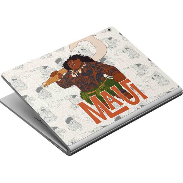 Disney Princess Moana Maui Pattern Surface Book Skin – Skinit