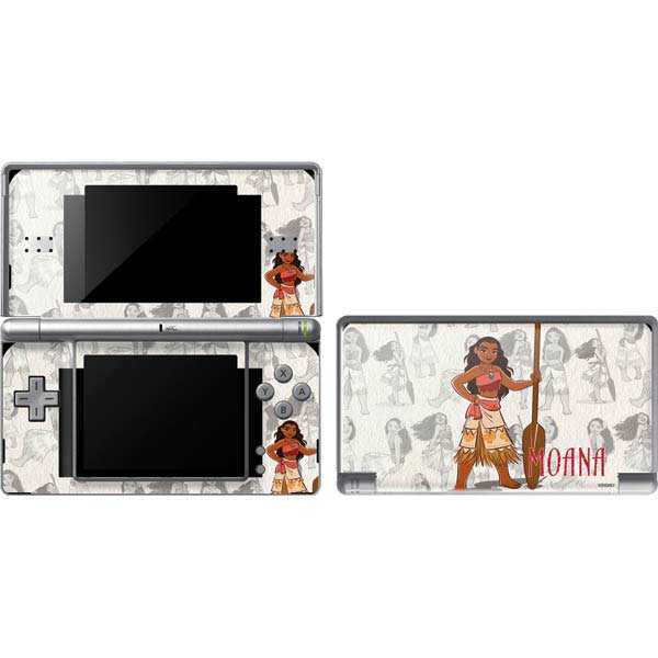 Disney Princess Moana Pattern Nintendo Skins