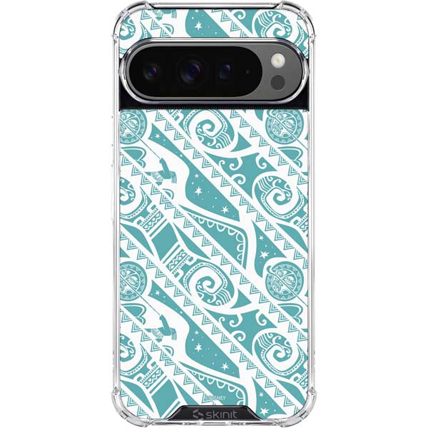 Disney Princess Moana Pattern Google Pixel 10 Pro Clear Case