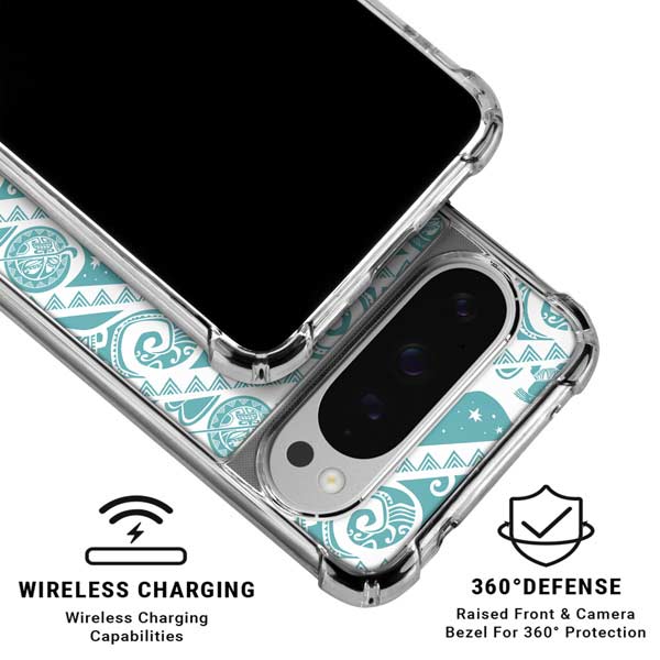 Disney Princess Moana Pattern Google Pixel 10 Pro Clear Case