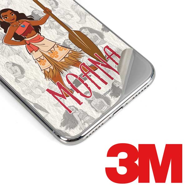 Disney Princess Moana Pattern iPhone XS Skin