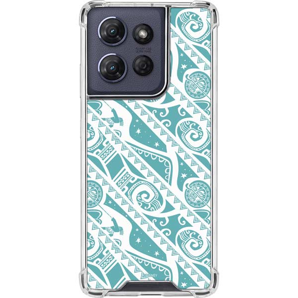 Disney Princess Moana Pattern Moto G Play 5G (2025) Clear Case
