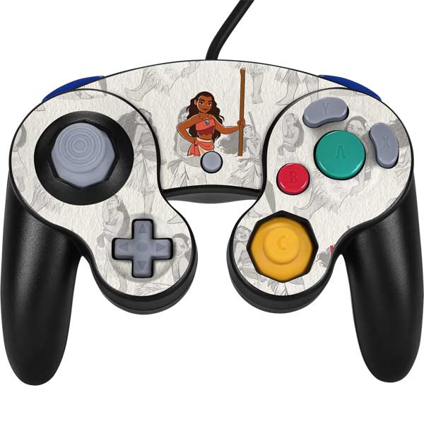 Disney Princess Moana Pattern Nintendo Skins