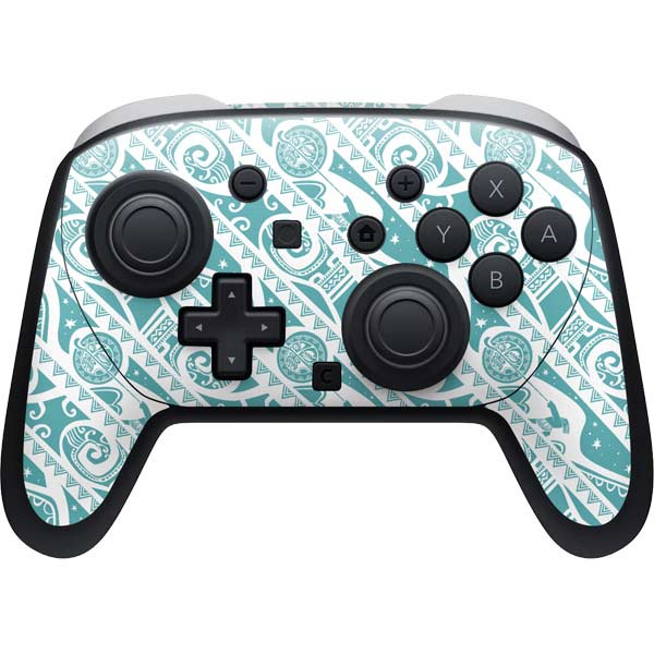 Disney Princess Moana Pattern Nintendo Skins