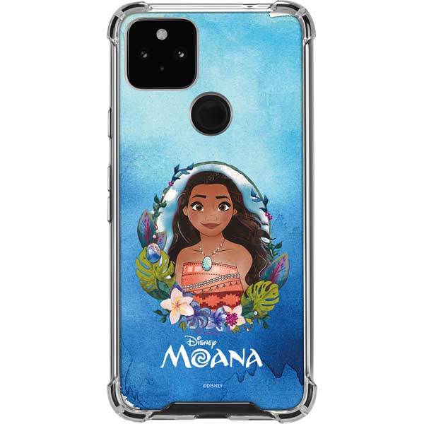 Disney Princess Moana Portrait Pixel Cases
