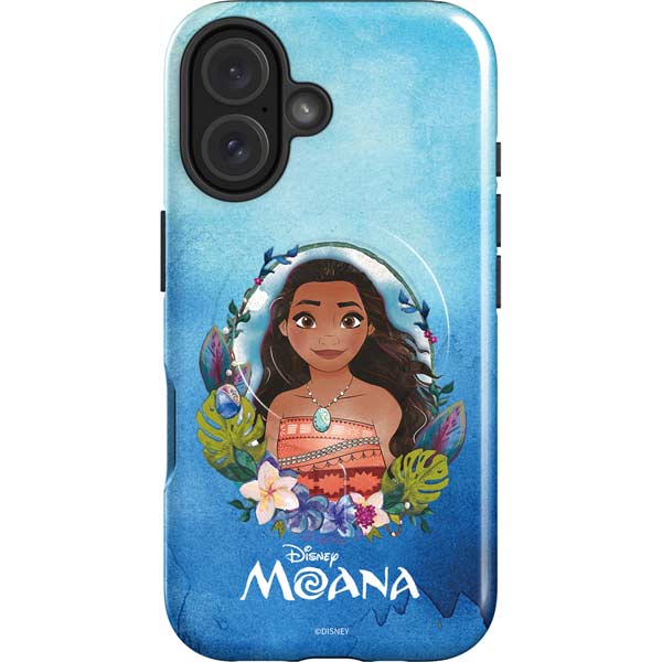 Disney Princess Moana Portrait iPhone 16 Magsafe Impact Case
