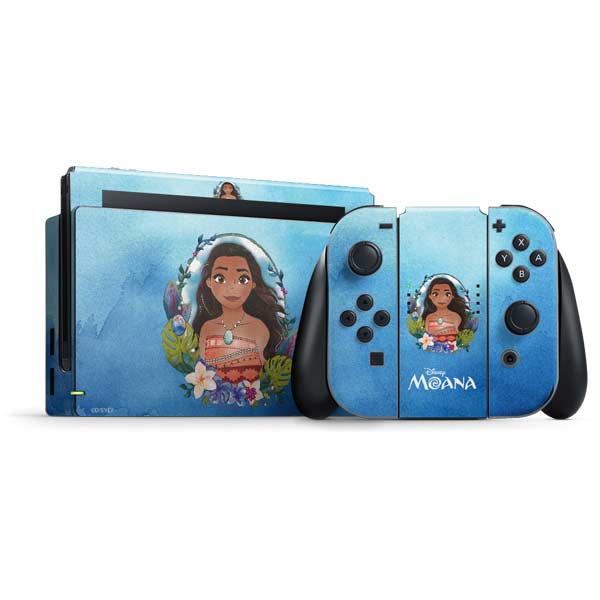 Disney Princess Moana Portrait Nintendo Skins