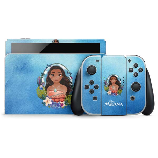 Disney Princess Moana Portrait Nintendo Skins
