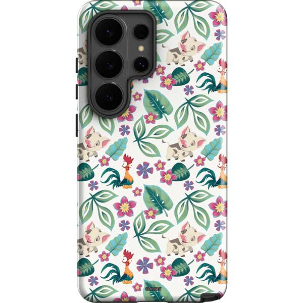 Disney Princess Moana Pua and Heihei Pattern Galaxy S26 Ultra Impact Case