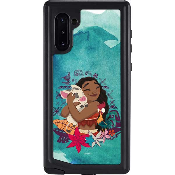 Disney Princess Moana with Pua and Heihei Galaxy Cases