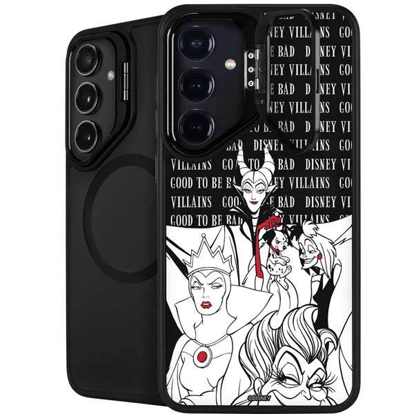Disney Villains Characters Art Galaxy S26 Plus Kickstand Case