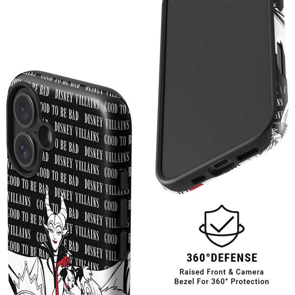 Disney Villains Characters Art iPhone 16 Magsafe Impact Case