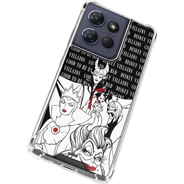 Disney Villains Characters Art Moto G Power 5G (2025) Clear Case